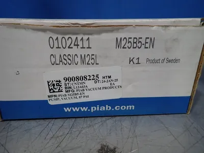 New | in-Stock PIAB M25B5EN Pumps Ohio US | HGR 24 #802185