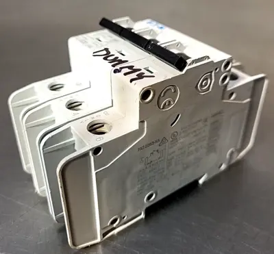 Eaton FAZ-D20/3-NA Amp 240 VAC 3 Pole xEffect Circuit Breaker(BIN3.5.2)