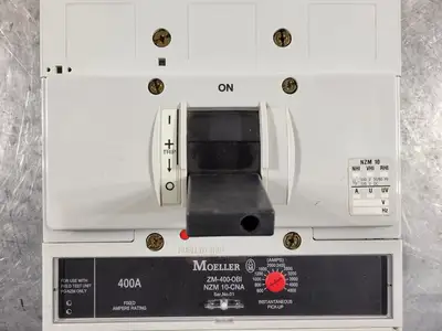 USED MOELLER NZM10-400H/ZM-400-OBI-CNA