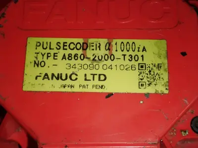Used FANUC A8602000T301 Servo Motors | HGR 24 #730772