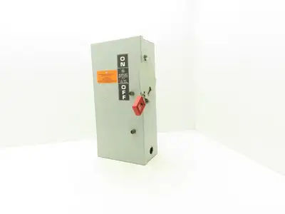 General Electric TH3362J Model 10 GE Safety Disconnect Switch 60A 600VAC