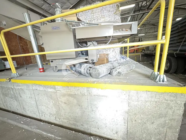 Used ALLEGHENY 18-250C PAPER SHREDDER WITH INFEED CONVEYOR Shredders | US Recycling Equipment #474587