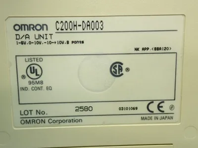 USED OMRON C200HDA003