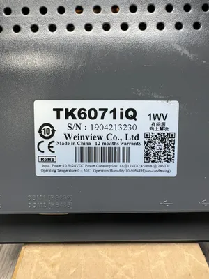 WEINVIEW CO. TK6071iQ Electrical/PLC/Automation | ESS Industrial Equipment Sales (7)