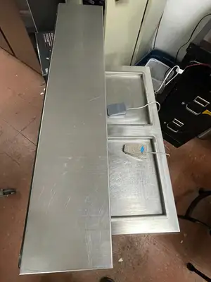 New | in-Stock Artex Used Artex Commercial Ice Cream Roll Machine Model CBJF-2D5C Dual Pans 120V Ice Cream Equipment Illinois US | Falcon Restaurant Supply #1375686