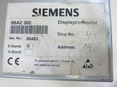 USED SIEMENS 9BA2 302