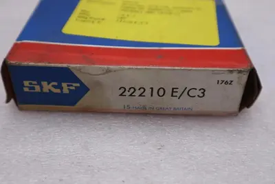 New In Box SKF 22210 E/C3 Spherical Roller Bearing STOCK K4007CC
