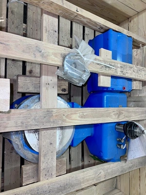 8" 300# Neles Jamesbury Ball Control Valve, Remanufactured