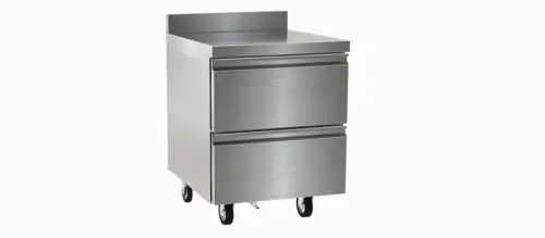 Delfield STD4427NP 27" Worktop Refrigerator W/ (1) Section & (2) Drawers, 115v