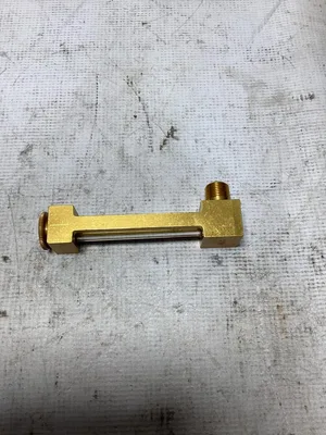 Gits 1500-221 Brass Liquid Level Gauge 3/8″ Sight Glass NIB