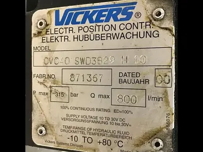 USED VICKERS DG4V3S2AMUHL760EN490