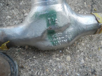 Annin 1 1/2" 600 Rating, 316 Stainless Control Valve