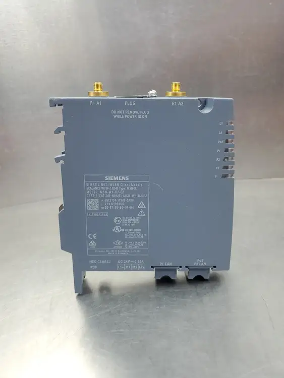 Used Siemens SIMATIC NET IWLAN MODULE Misc Networking Equipment South Carolina US | Palmetto Automation #1161921