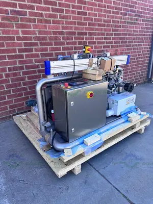 NEW SOMSIX VACUUM & GAS INJECTION AUTOMATIC SPOUT SEALER INERTISATION MACHINE MFG 22