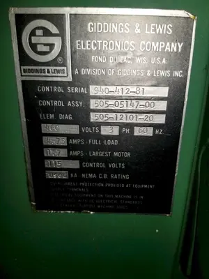 Used 1981 GIDDINGS & LEWIS WINSLOW EXACTAMATIC HC Drill Grinders Minnesota US | Orca Machine Tools, Inc. #1266983