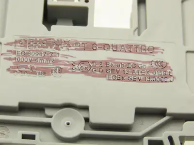 Phoenix Contact PT 6-QUATTRO Terminal Block 4 Wire Gray 1000V 6mm² Lot of 30