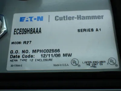 NEW EATON ECE09H8AAA