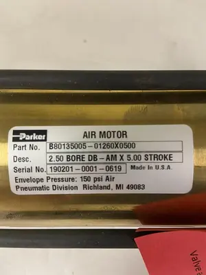 USED PARKER B80135005-01260X0500