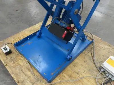 Hymo CXX4-8 Hydraulic Scissor Lift Table 400kg 880lb 36" Travel 24x31" 240V 3Ph