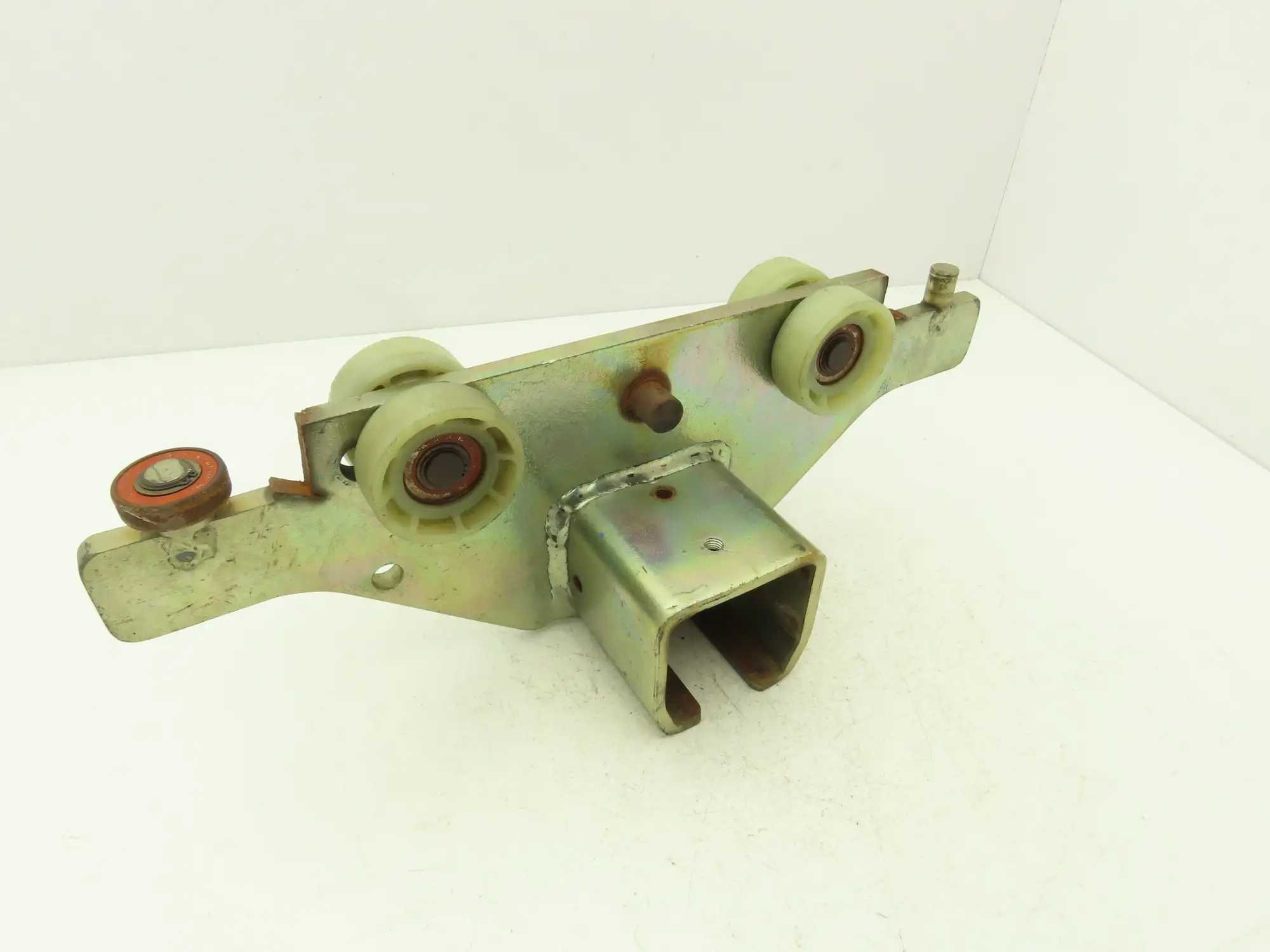 Spanco 1000Lb 1/2 Ton Overhead Bridge Crane End Truck  *Missing Wheels*