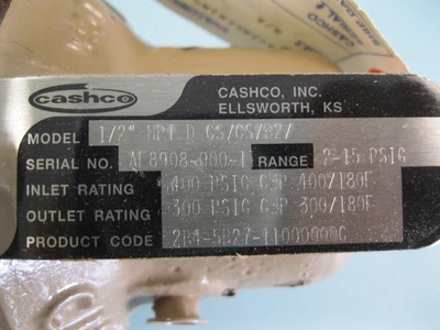 NEW Cashco Model D