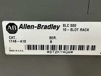 USED ALLEN BRADLEY 1746-P1 SER A / 1746-A10 SER B