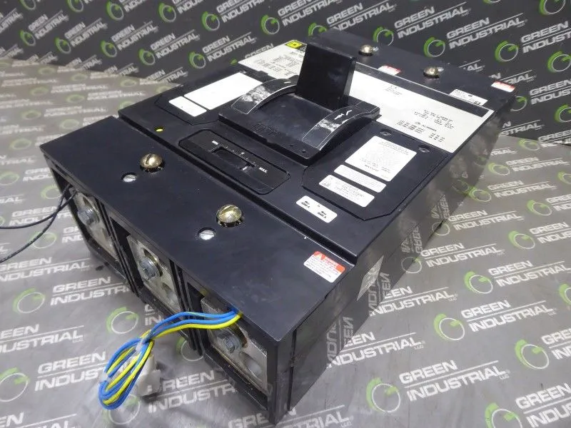 Square D MHL368001426 Circuit Breaker 600VAC 250 VDC 800A S2 Used
