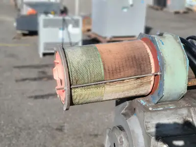 75 hp, 240 volts, 1850 rpm, ULC3612ATZ Electric Motor w/ 1.5 hp Fan