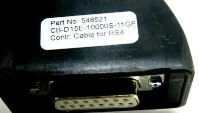 NEW LEUZE CB-D15E-10000S-11GF CONNECTOR CABLE 548521 CBD15E10000S11GF