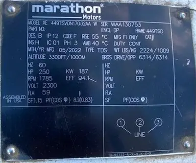 Used 2022 GARDNER DENVER EAU99AA Air Compressors (Misc) Ohio US | C3 SURPLUS LLC #1389782
