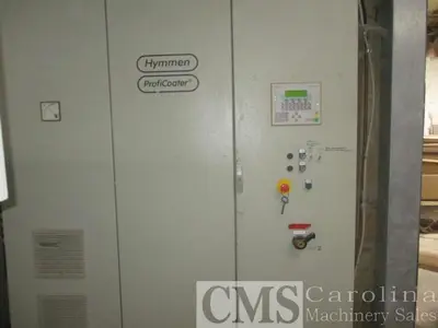 USED 2004 HYMMEN 1600 MM ROLL COAT LINE WITH SCMI SANDER