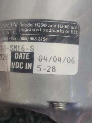 NEW BEI Technologies, Inc E25BA-6R-SB-4500-T2-ABZ-7272-SM16-S