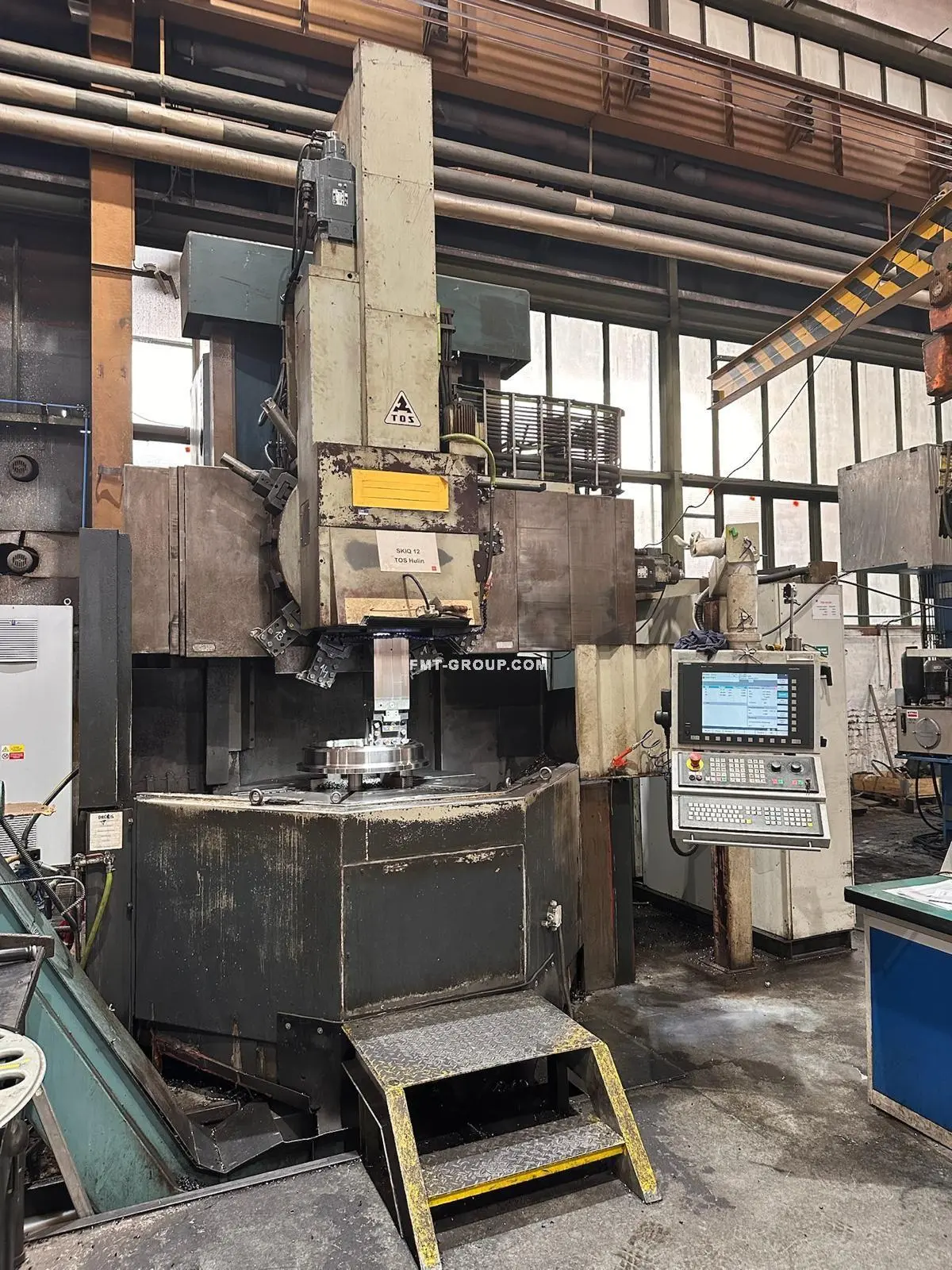 Used 1988 TOS HULÍN SKIQ 12 CNC Vertical Boring Mills (incld VTL) SK | F.M.T. Group s.r.o. #1326445