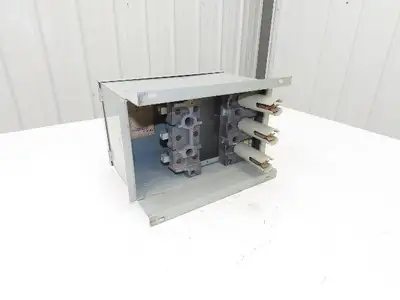 Gould Modicon BOS14352 Vacu-Break Switch Plug W Clampmatic Contacts 60A 600V