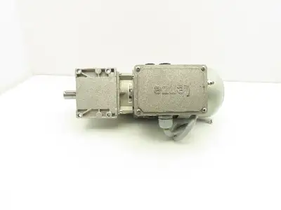 Lenze G50AH045MVBR2C Inline Gearmotor w/Brake 230/460V 3PH 14.8:1 Reducer 113rpm