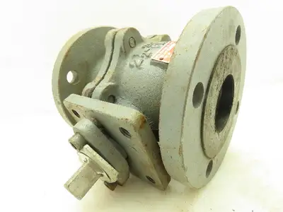 Watts G4000  2Pc Cast Iron Flanged 2-1/2" Regulator Ball Valve 4-Bolt 200 CWP