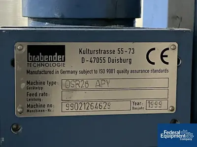 USED Baker Perkins 19 mm Baker Perkins Twin Screw Extruder, Model MP-19-TC