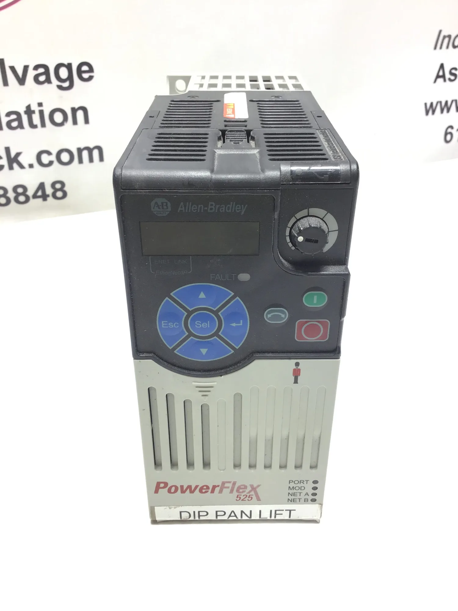 Allen Bradley PowerFlex 525 25B-E1P7N104 Series A, AC Drive, 1.0 HP