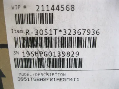 NEW Rosemount 3051 TG 6A 2F21AE5M4T1