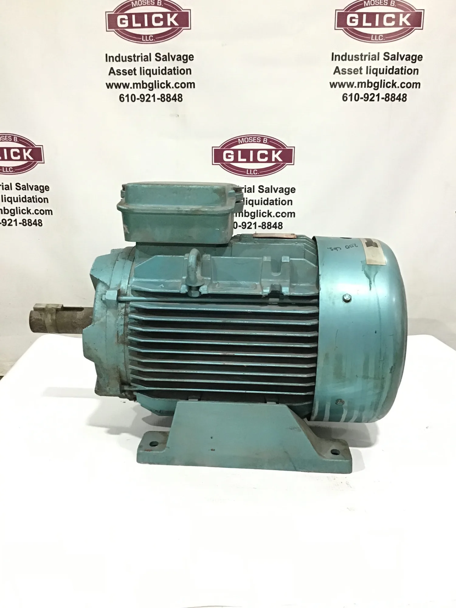 Leroy Somer B21QL4DB 30 HP Electric Motor 286T 3-Phase 1750 RPM