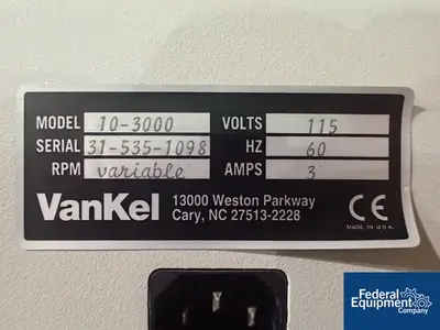 USED Vankel Vankel VK 7000 Dissolution Tester