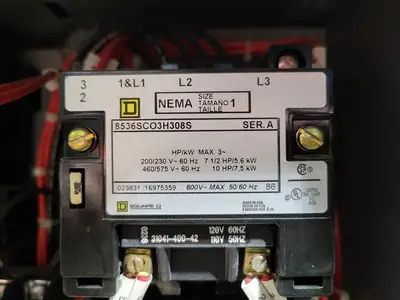 USED SQUARE D MODEL 6