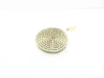 Tsubaki RS40 Chain Lambda Stainless Attachment 92" Long 1/2" Pitch 40 Size
