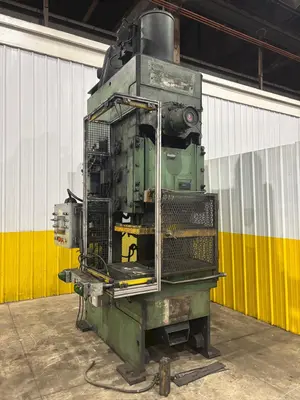 120 TON CLEARING-NIAGARA (NEW 1999) MODEL #E-110 OBS GAP FRAME PRESS, 6" STROKE: STOCK #20013