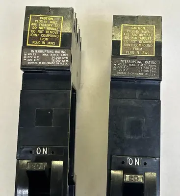 New | in-Stock SQUARE D FY14020 Circuit Breakers | Surplus Asset Holdings #1189181