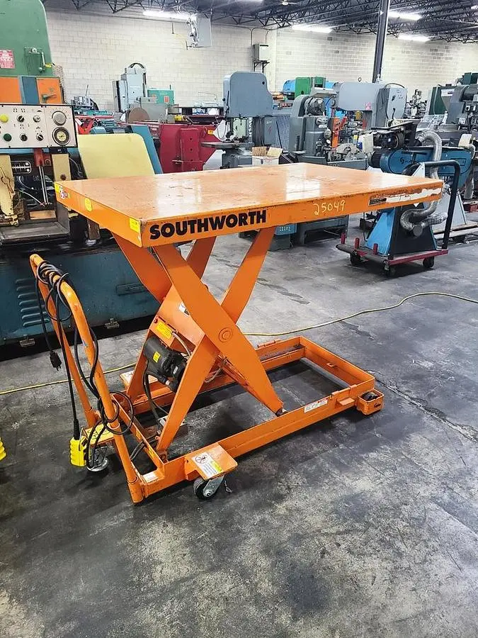 Used SOUTHWORTH CLL1.5/35 Scissor Lifters Pennsylvania US | Hildebrand Machinery Co. #1481762