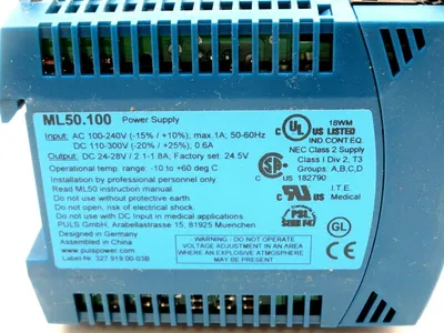 NEW PULS ML50.100 POWER SUPPLY ML50100