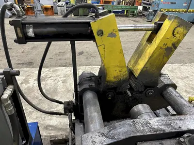 200 TON (2-3/8" TO 9-5/8") DIAMETER TRUE GRIT MODEL CT200 HYDRAULIC TUBE & PIPE PUSH POINTER / END FORMER/ SWAGING PRESS: STOCK #22399