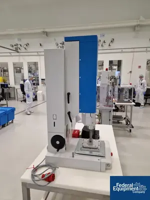 USED Hermann Ultrasonics Hermann Ultraschall (Ultrasonics) Ultrasonic Welding Machine, Type HIQ G1 Dialog 20/2400 LF