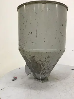 USED METAL FABRICATOR HOPPER